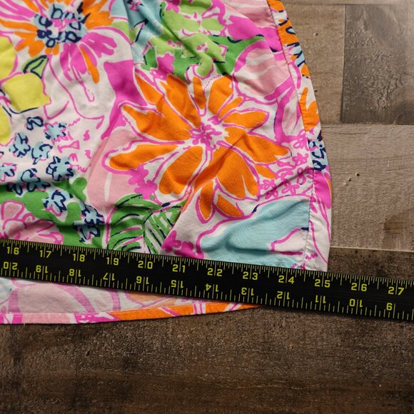 Lilly Pulitzer for Target Women’s Large Tropical Floral Sleeveless Tunic Top - Picture 5 of 10